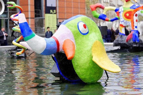 The Stravinsky Fountain