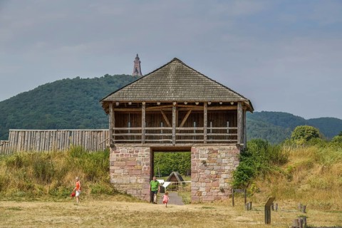 Open-air museum Koenigspfalz Tilleda