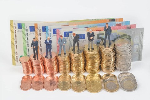 Stacks of coins