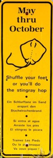 Warningsign vor Stingray