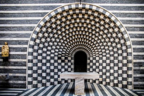 Church of San Giovanni Battista by Mario Botta