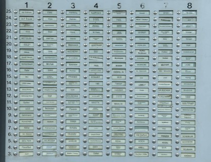 Doorbell board