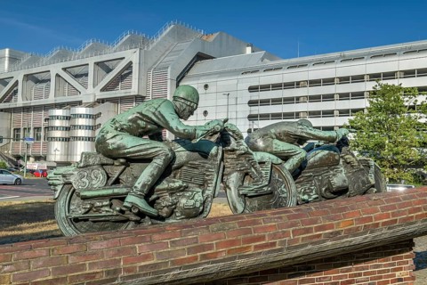Monument AVUS Nordkurve
