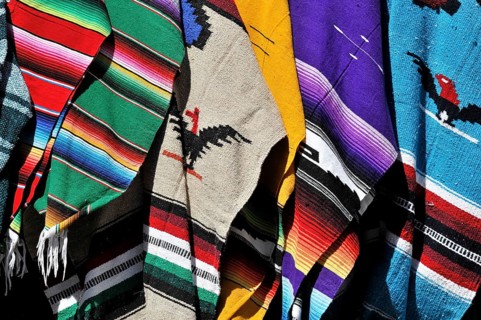 Ponchos as souvenirs