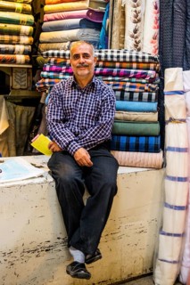 Fabric seller