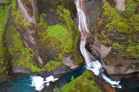 Fjaorargljufur Gorge