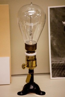 Edison-era light bulb