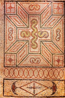 Roman mosaic