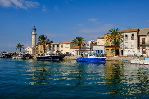 Port and Canal du Rhone a Sete
