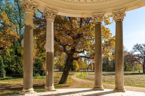 Temple of Friendship in Autumn