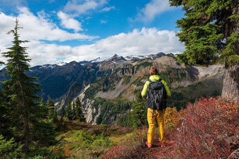 Hikers at Huntoon Point