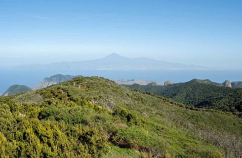 Viewpoint Mirador Degollada de Peraza overlooking Tenerife