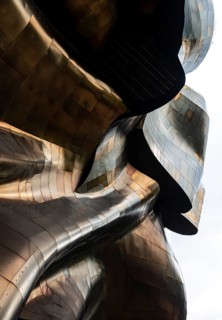 Corrugated exterior facade