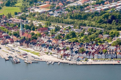 Aerial view of Travemuende