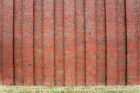 Brick facade Museum Kueppersmuehle