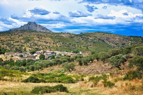 View over Idanha-a-Velha village and the surroundings