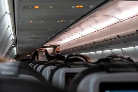 Interior of an aircraft