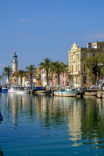 Port and Canal du Rhone a Sete