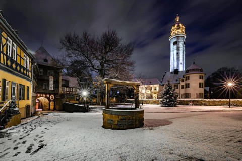 The Hoechst district with its castle