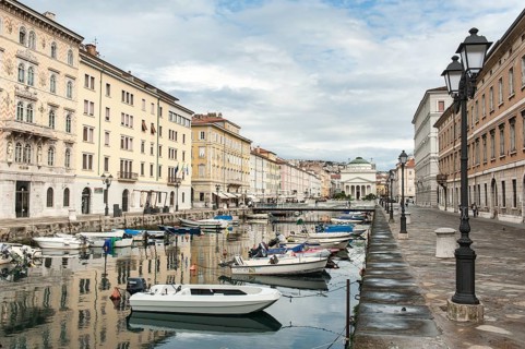 Boats on the Grand Canal