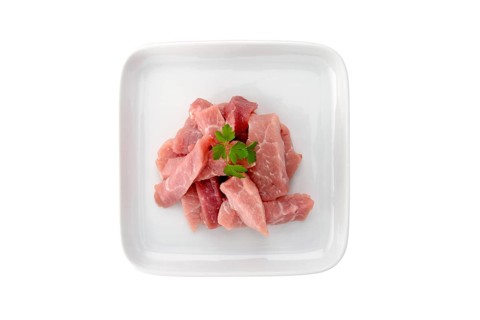 Pork cutlets on a plate
