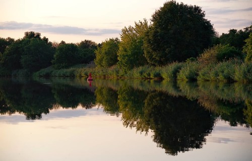 Landscape on the Teltow Canal