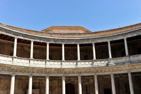 Patio in the Palacio Carlos V