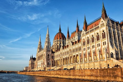 Parliament building with dome