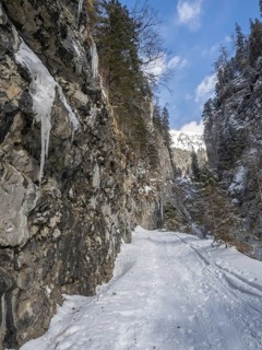 Devil's Gorge in winter