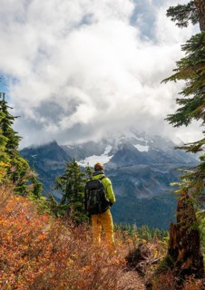 Hikers at Huntoon Point