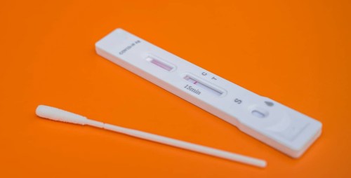 Test cassette and swab