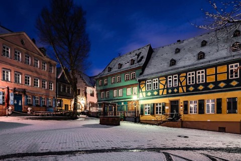 The Hoechst district with its castle