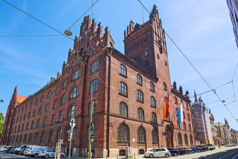 New courthouse by Friedrich von Thiersch 1905