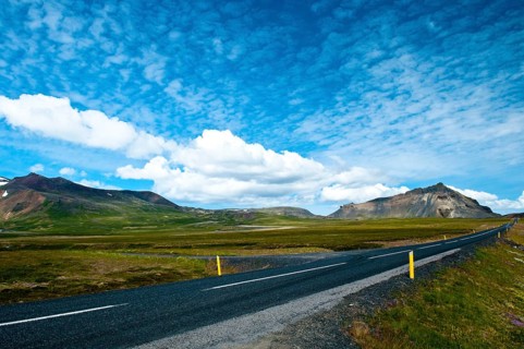 Road on Snaefellsnes Peninsula