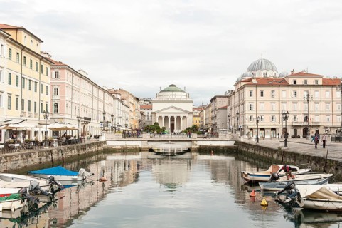 Boats on the Grand Canal