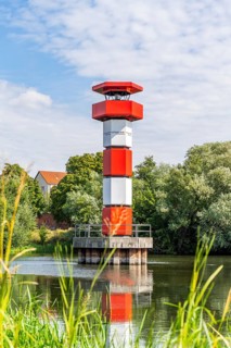 Lighthouse as a landmark of the optical industry