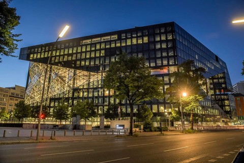 New building Axel-Springer-Verlag