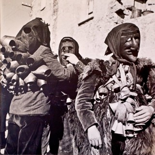 Kaneval masks of shepherds and farmers of Barbagia