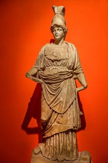 Marble statue of Athena