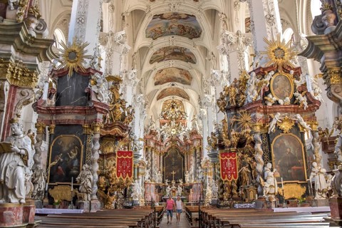 Interior view