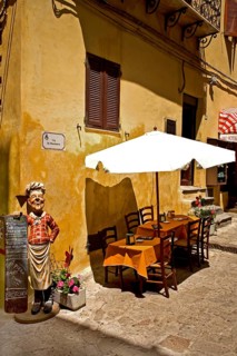 Restaurant in the old town