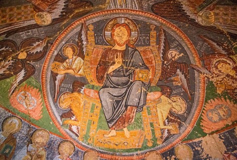 Frescoes in the Hakli Church