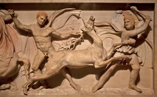 Alexander's sarcophagus from the royal necropolis of Sidon