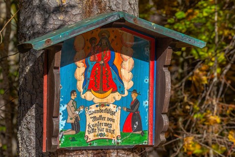 Supplication at the entrance to the magic forest