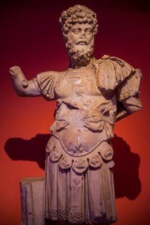 Marble statue of Emperor Septimius Severus