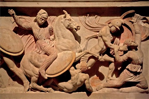 Alexander's sarcophagus from the royal necropolis of Sidon