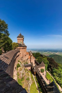 View from Chateau du Haut-Koenigsbourg
