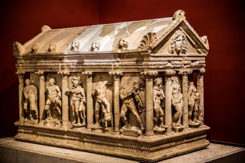 Heracles marble sarcophagus