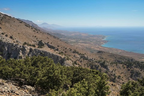 Imbros Gorge and South Coast near Frangokastello