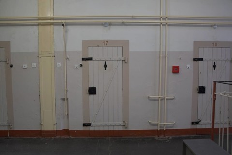 Cell wing of Bautzen II prison